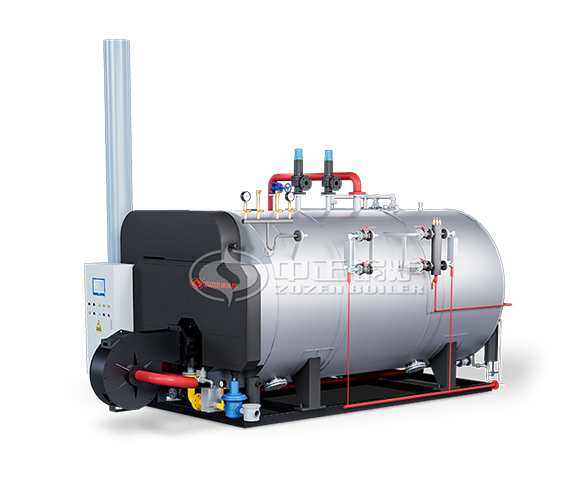 WNS gas-fired (oil-fired) skid-mounted steam boiler