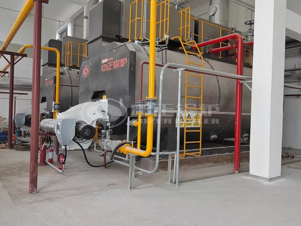 Heat Supply Project with 2 Sets of 10.5MW Gas-Fired Hot Water Boilers