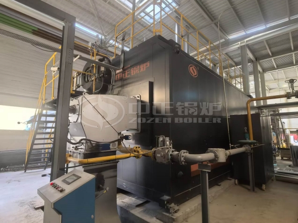 Export to Morocco: Two Gas-fired Water Tube Steam Boilers for Tire Industry