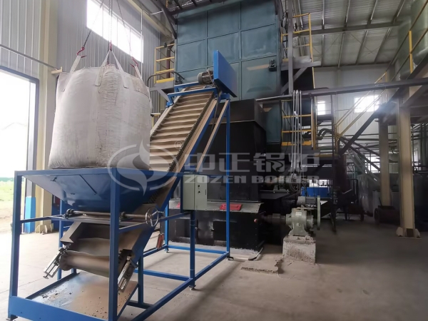 ZOZEN SZL Series Two 15 TPH Horizontal Biomass Steam Boilers for Tyre Industry