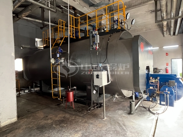 Export to Mauritius: ZOZEN 10-ton Heavy Oil Fire Tube Steam Boiler for Textile Plant
