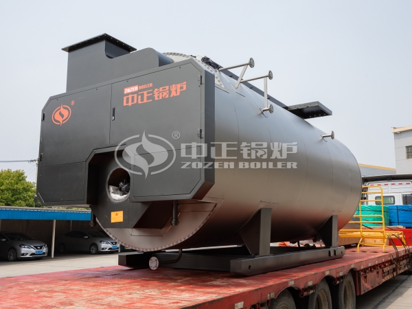 Export to Venezuela: ZOZEN 6 TPH Three-pass Gas Steam Boiler in Paper Industry
